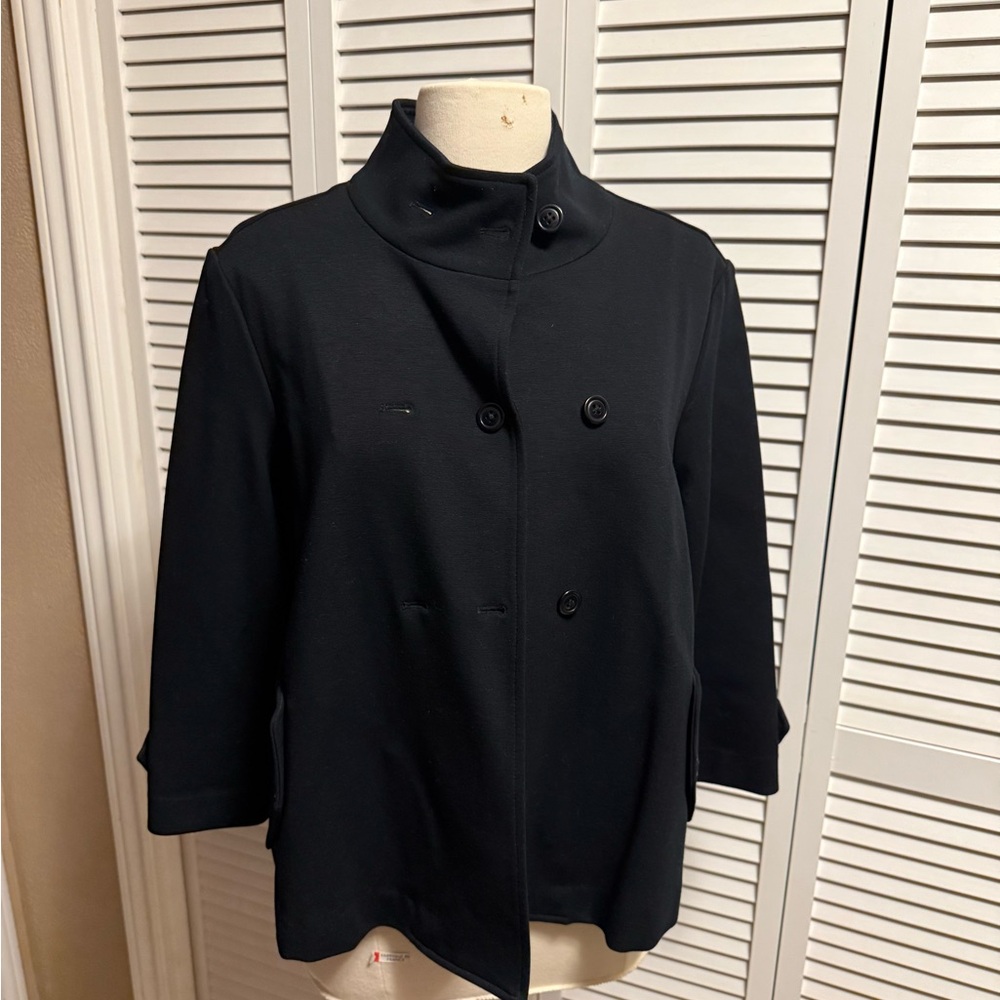 Stunning Black CACHE Contour Collection Jacket size Large - Picture 6 of 6